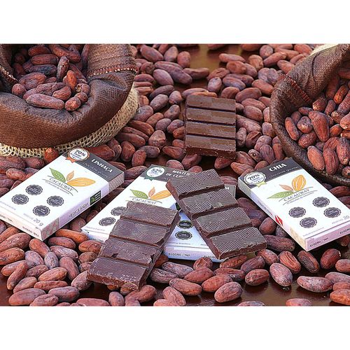 3 Chocolates Intensos 70% Cacau Fino Da Amazônia