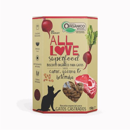 All Love - Superfood | Carne, Quinoa & Beterraba 150g
