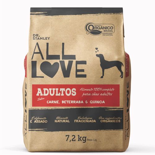 All Love - Adultos | Carne, Beterraba & Quinoa 7,2 kg
